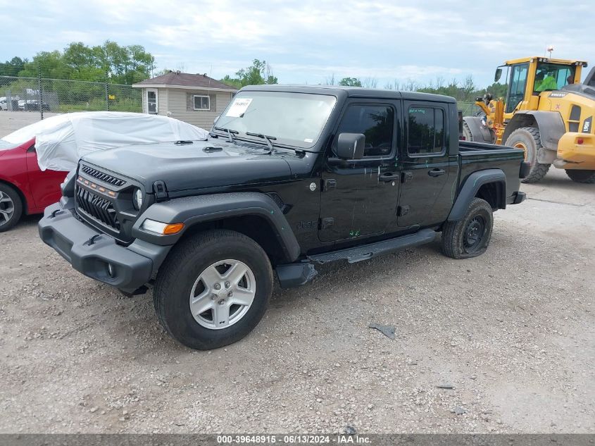 2020 Jeep Gladiator Sport S 4X4 VIN: 1C6HJTAG9LL197094 Lot: 39648915