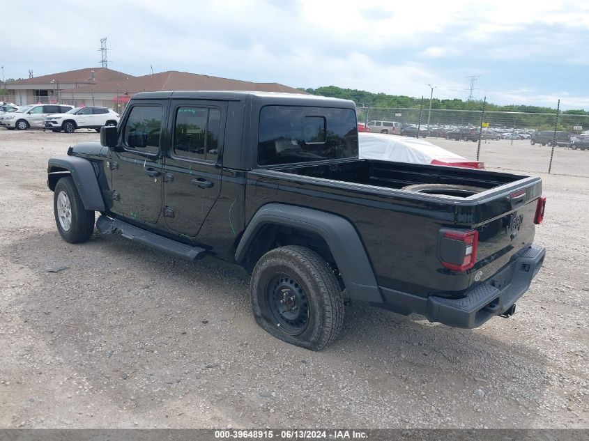 2020 Jeep Gladiator Sport S 4X4 VIN: 1C6HJTAG9LL197094 Lot: 39648915