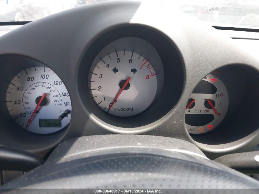 2002 Toyota Mr2 Spyder VIN: JTDFR320020053217 Lot: 39648917