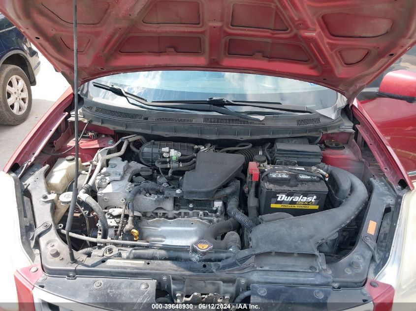 2012 Nissan Rogue Sv W/Sl Pkg VIN: JN8AS5MT2CW296628 Lot: 39648930