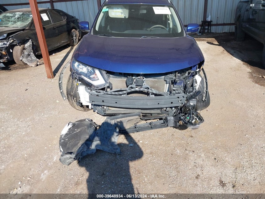 2019 Nissan Rogue Sv VIN: KNMAT2MT7KP511257 Lot: 39648934
