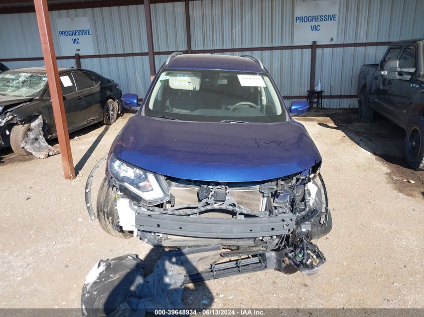 2019 Nissan Rogue Sv VIN: KNMAT2MT7KP511257 Lot: 39648934