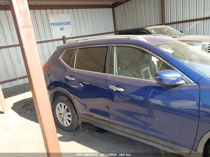 2019 Nissan Rogue Sv VIN: KNMAT2MT7KP511257 Lot: 39648934