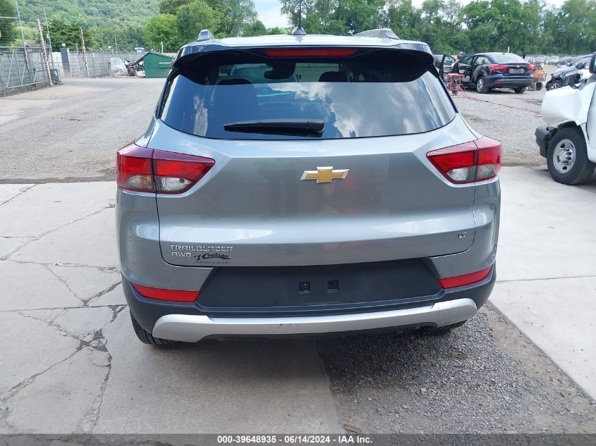2023 Chevrolet Trailblazer Awd Lt VIN: KL79MRSLXPB154122 Lot: 39648935