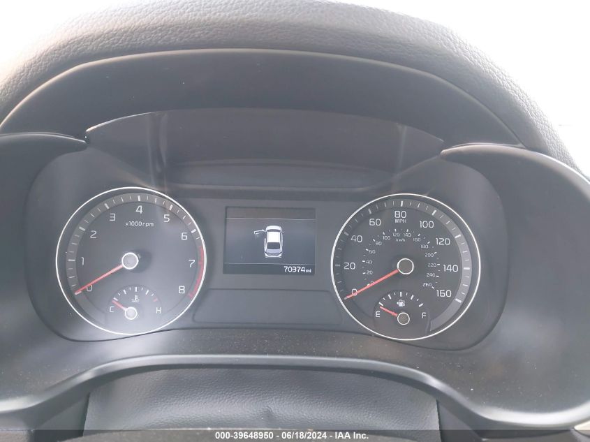 2019 Kia Forte Lxs VIN: 3KPF24AD7KE095082 Lot: 39648950