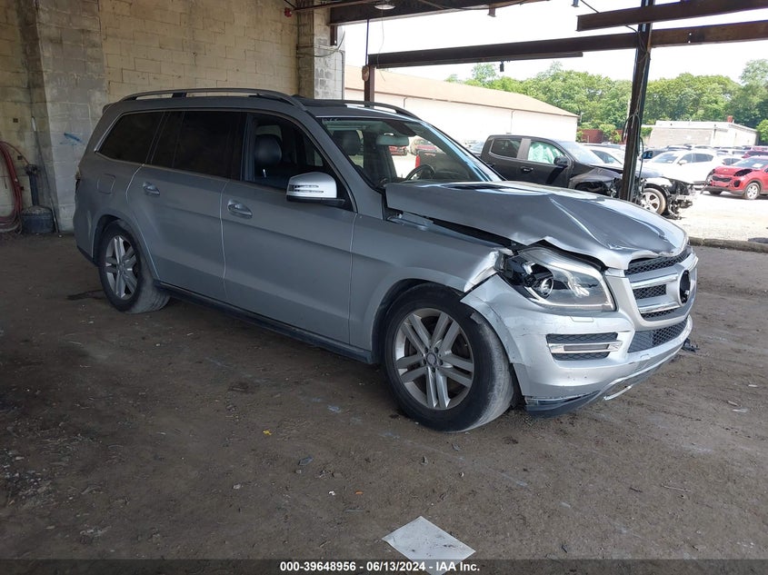 2014 Mercedes-Benz Gl 450 4Matic VIN: 4JGDF7CE3EA328378 Lot: 39648956