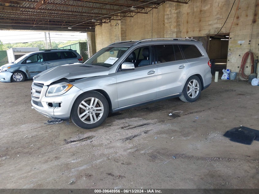 2014 Mercedes-Benz Gl 450 4Matic VIN: 4JGDF7CE3EA328378 Lot: 39648956