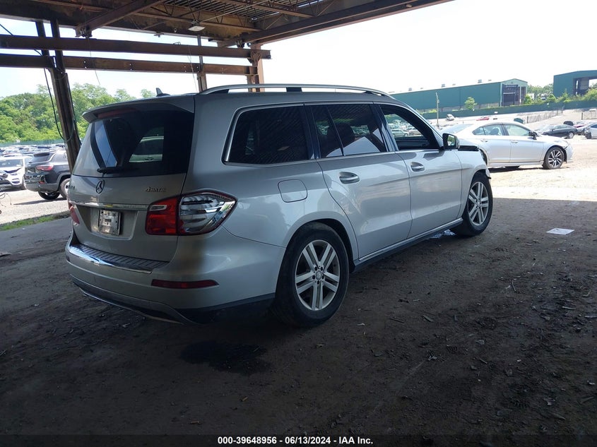 2014 Mercedes-Benz Gl 450 4Matic VIN: 4JGDF7CE3EA328378 Lot: 39648956