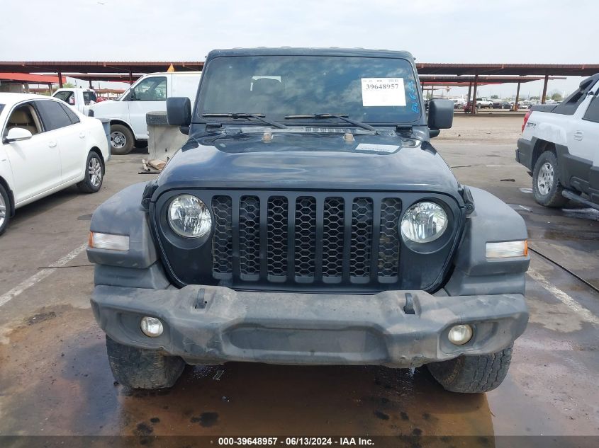 2022 Jeep Gladiator Sport 4X4 VIN: 1C6HJTAG2NL171567 Lot: 39648957