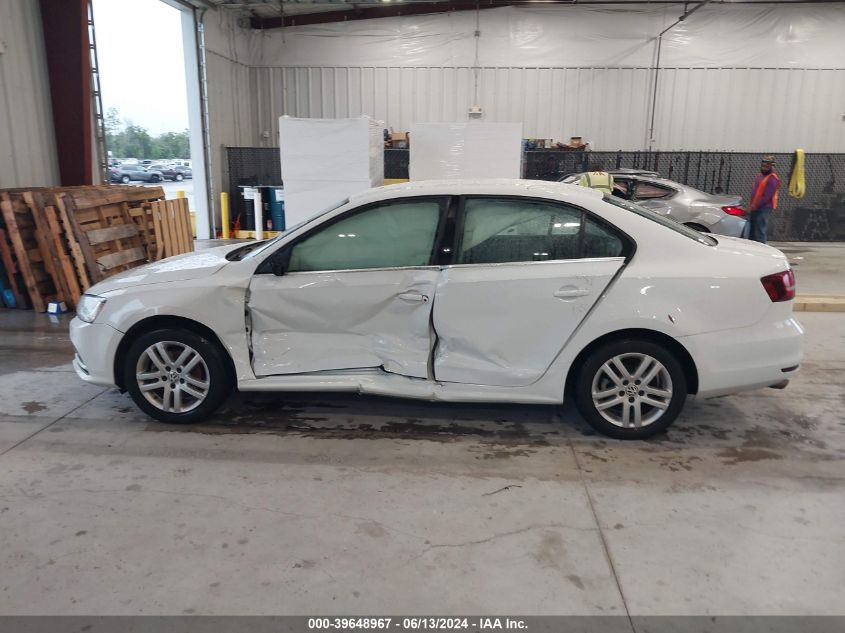 2017 Volkswagen Jetta 1.4T S VIN: 3VW2B7AJ2HM216585 Lot: 39648967