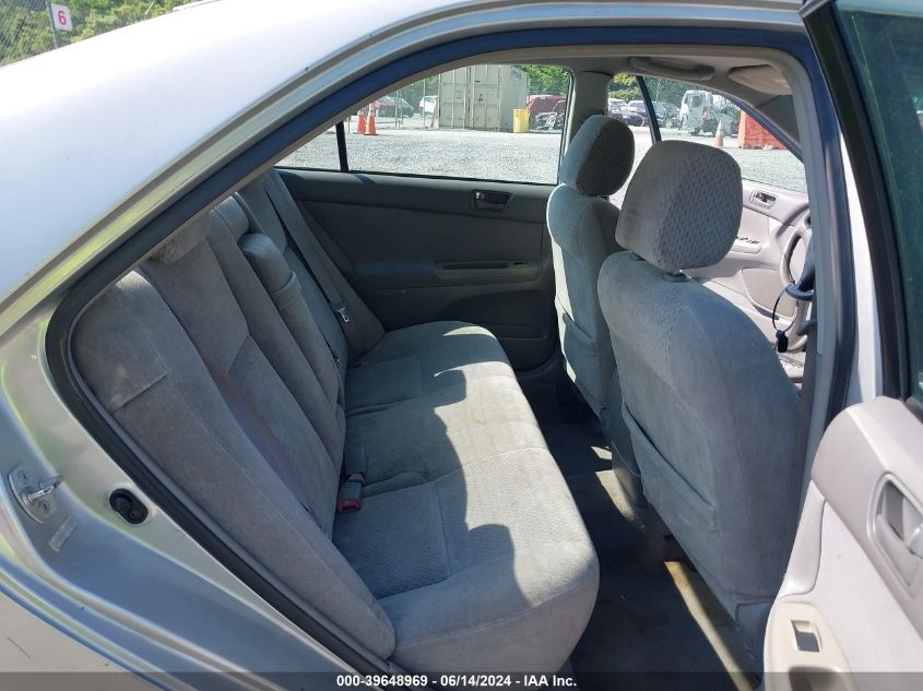 2003 Toyota Camry Le VIN: 4T1BE32K43U701854 Lot: 39648969