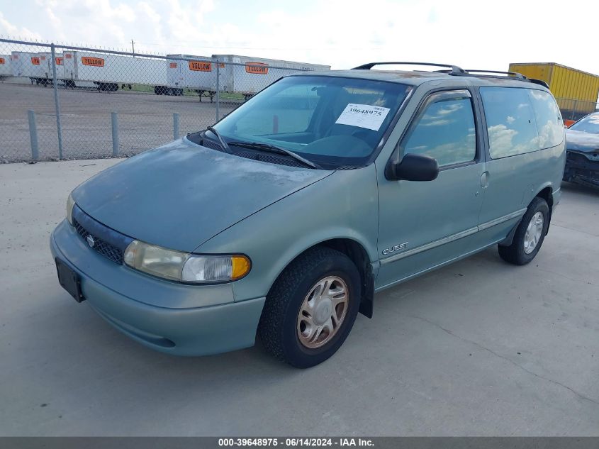 1996 Nissan Quest Xe/Gxe VIN: 4N2DN11WXTD846755 Lot: 39648975