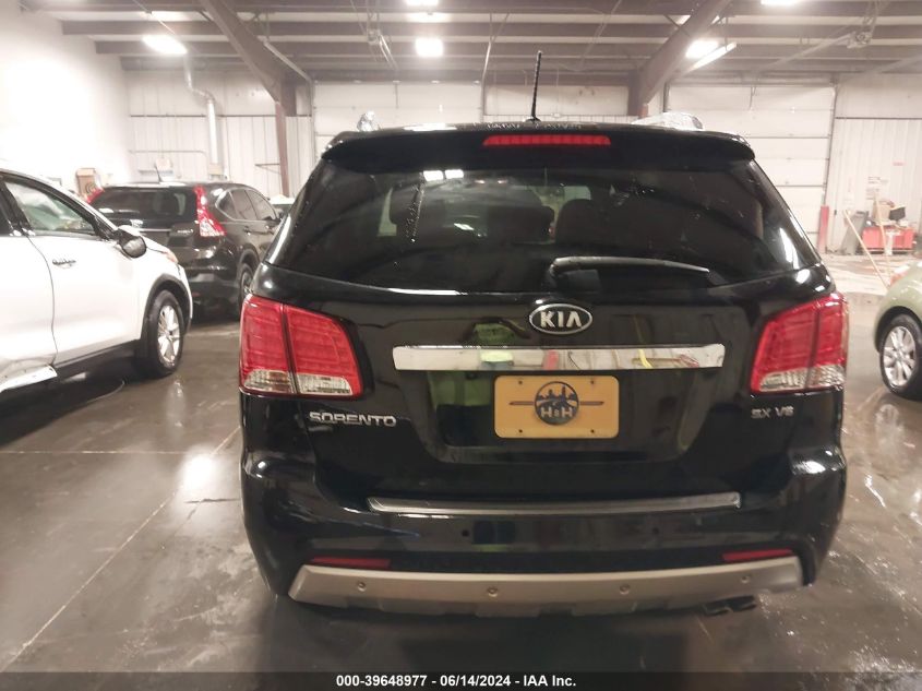2012 Kia Sorento Sx V6 VIN: 5XYKW4A20CG217836 Lot: 39648977