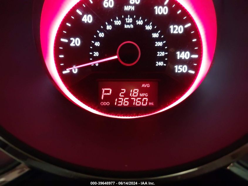 2012 Kia Sorento Sx V6 VIN: 5XYKW4A20CG217836 Lot: 39648977