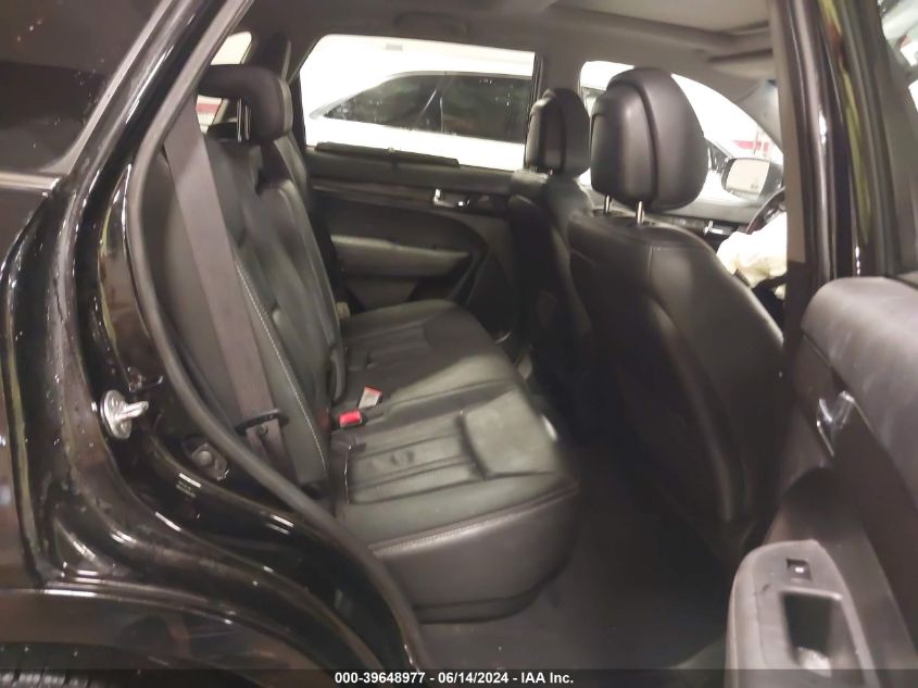 2012 Kia Sorento Sx V6 VIN: 5XYKW4A20CG217836 Lot: 39648977