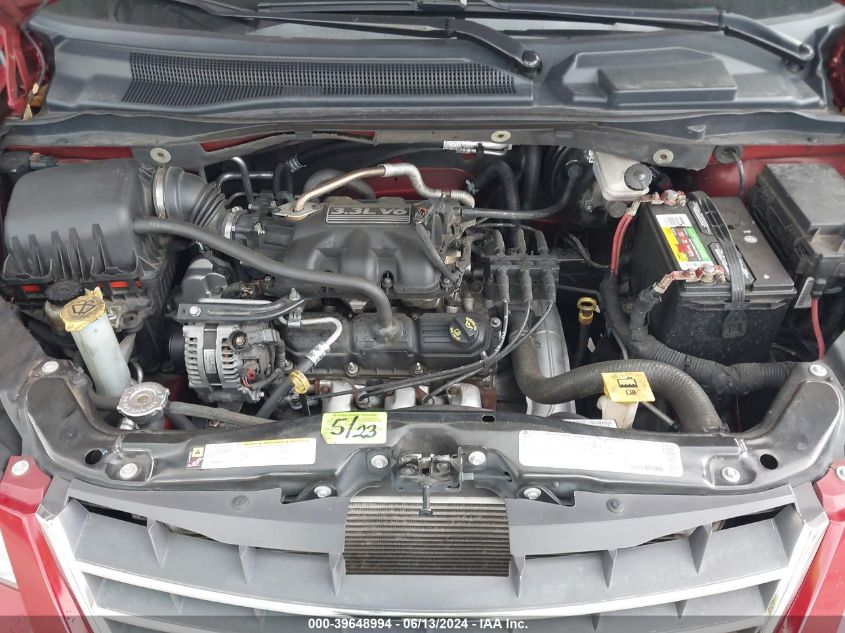 2009 Chrysler Town & Country Lx VIN: 2A8HR44E89R637574 Lot: 39648994