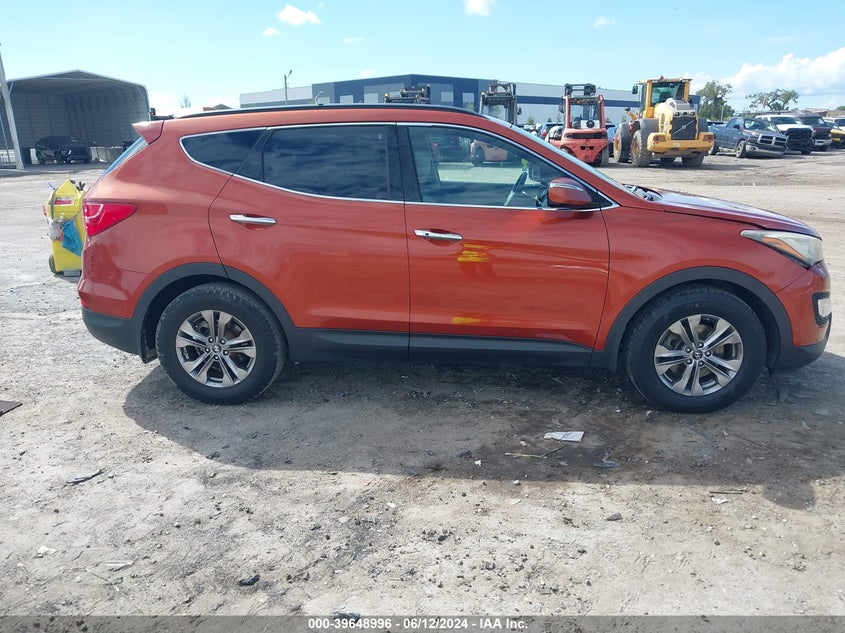 2013 Hyundai Santa Fe Sport VIN: 5XYZU3LB1DG046057 Lot: 39648996