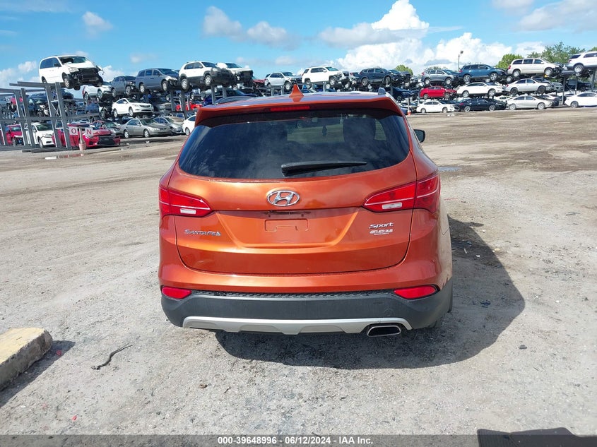 2013 Hyundai Santa Fe Sport VIN: 5XYZU3LB1DG046057 Lot: 39648996