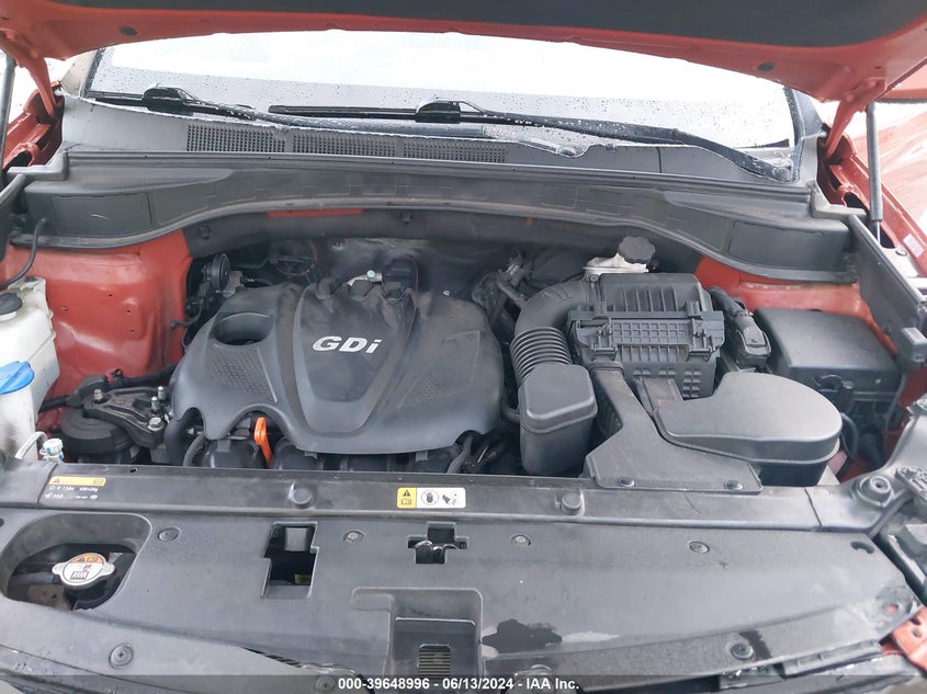 2013 Hyundai Santa Fe Sport VIN: 5XYZU3LB1DG046057 Lot: 39648996