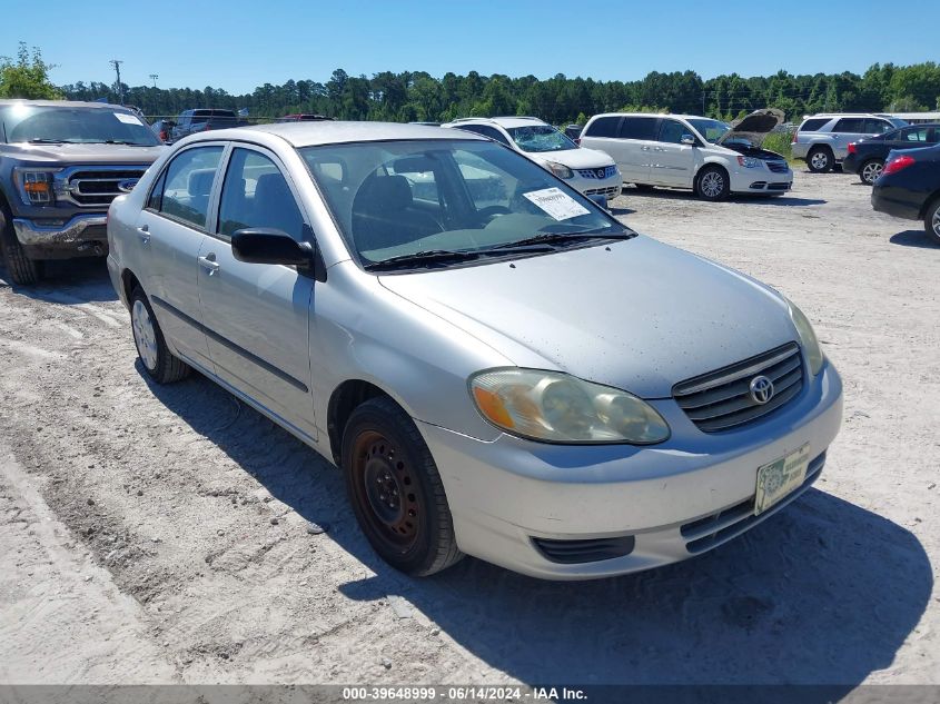 1NXBR32EX3Z184011 | 2003 TOYOTA COROLLA