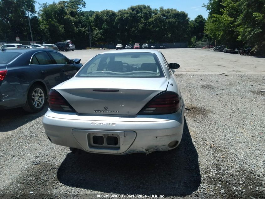 2004 Pontiac Grand Am Se VIN: 1G2NE52F44C201706 Lot: 39649009