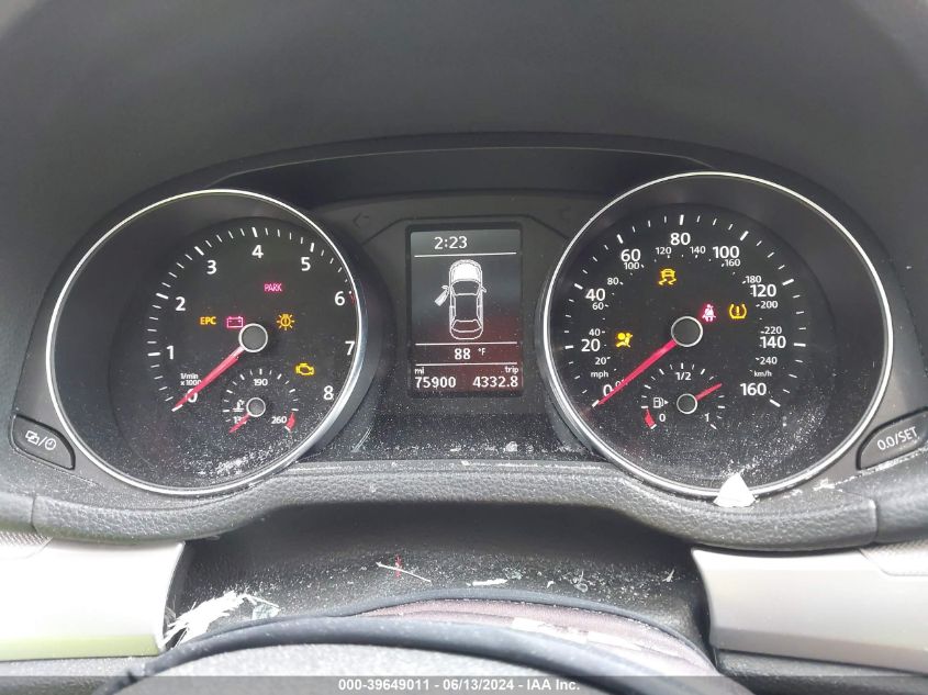 2016 Volkswagen Passat 1.8T S VIN: 1VWAT7A30GC053011 Lot: 39649011