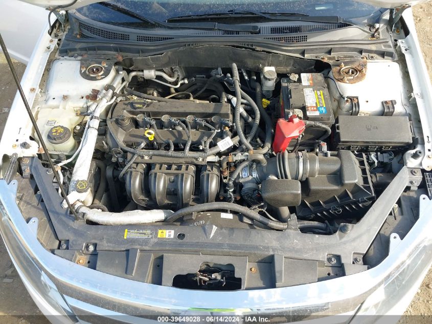 2012 Ford Fusion Sel VIN: 3FAHP0JA3CR117314 Lot: 39649028