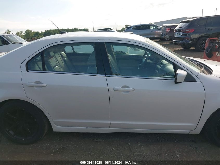 2012 Ford Fusion Sel VIN: 3FAHP0JA3CR117314 Lot: 39649028