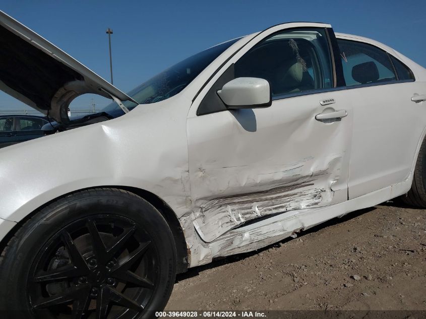 2012 Ford Fusion Sel VIN: 3FAHP0JA3CR117314 Lot: 39649028