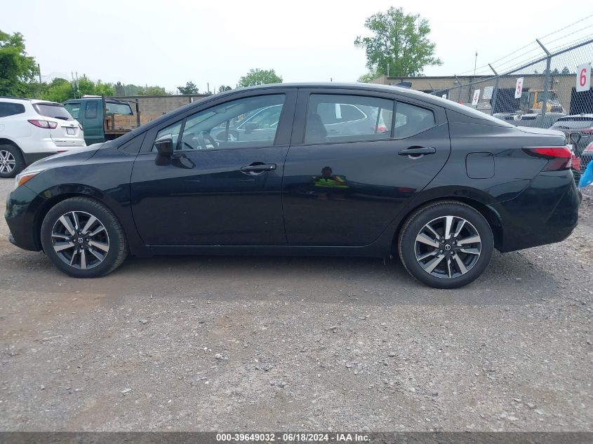 2021 Nissan Versa Sv Xtronic Cvt VIN: 3N1CN8EV9ML814757 Lot: 39649032