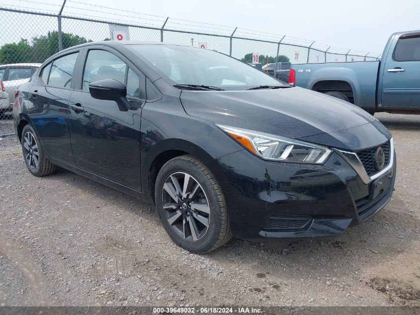 2021 Nissan Versa Sv Xtronic Cvt VIN: 3N1CN8EV9ML814757 Lot: 39649032