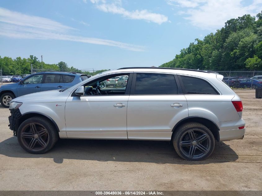 2015 Audi Q7 3.0T S Line Prestige VIN: WA1DGAFE5FD015109 Lot: 39649036