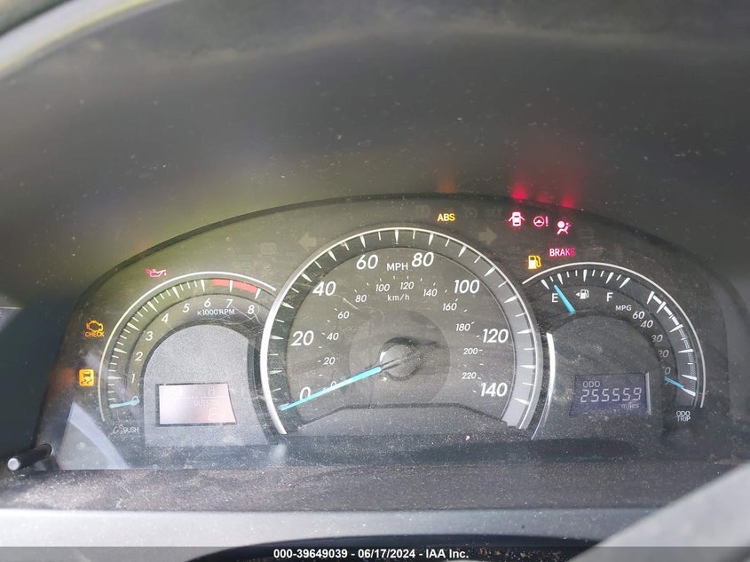 2012 Toyota Camry Le VIN: 4T1BF1FK2CU549813 Lot: 39649039