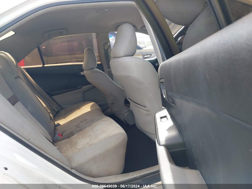 2012 Toyota Camry Le VIN: 4T1BF1FK2CU549813 Lot: 39649039