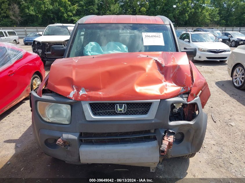 2003 Honda Element Ex VIN: 5J6YH28513L051107 Lot: 39649042