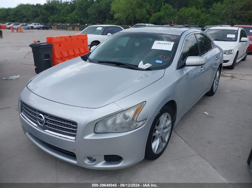 2010 Nissan Maxima 3.5 Sv VIN: 1N4AA5AP0AC827898 Lot: 39649045