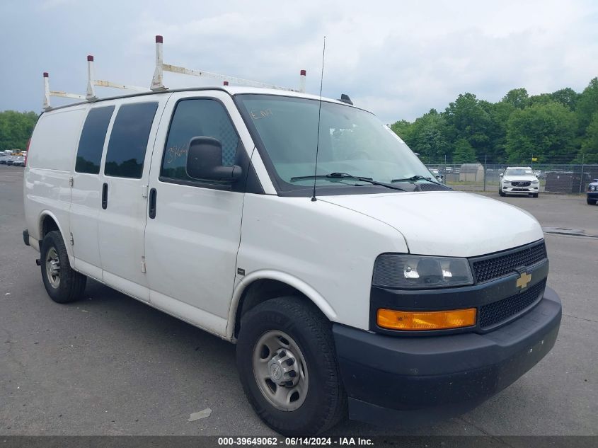 2018 Chevrolet Express 2500 Work Van VIN: 1GCWGAFP9J1318971 Lot: 39649062