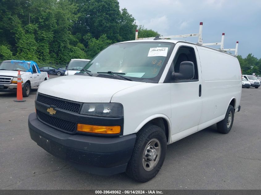 2018 Chevrolet Express 2500 Work Van VIN: 1GCWGAFP9J1318971 Lot: 39649062