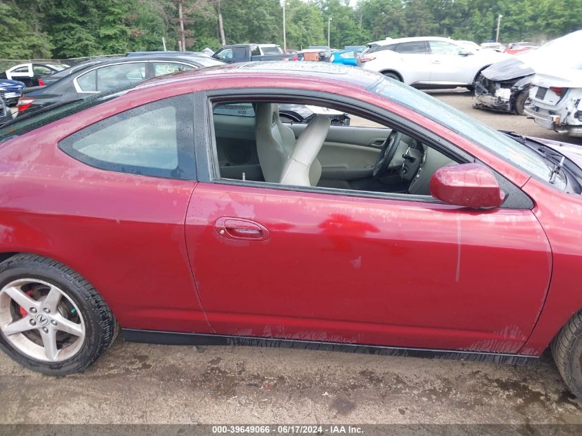 2003 Acura Rsx VIN: JH4DC53813S002208 Lot: 39649066