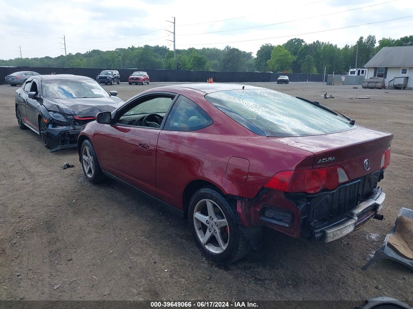 2003 Acura Rsx VIN: JH4DC53813S002208 Lot: 39649066