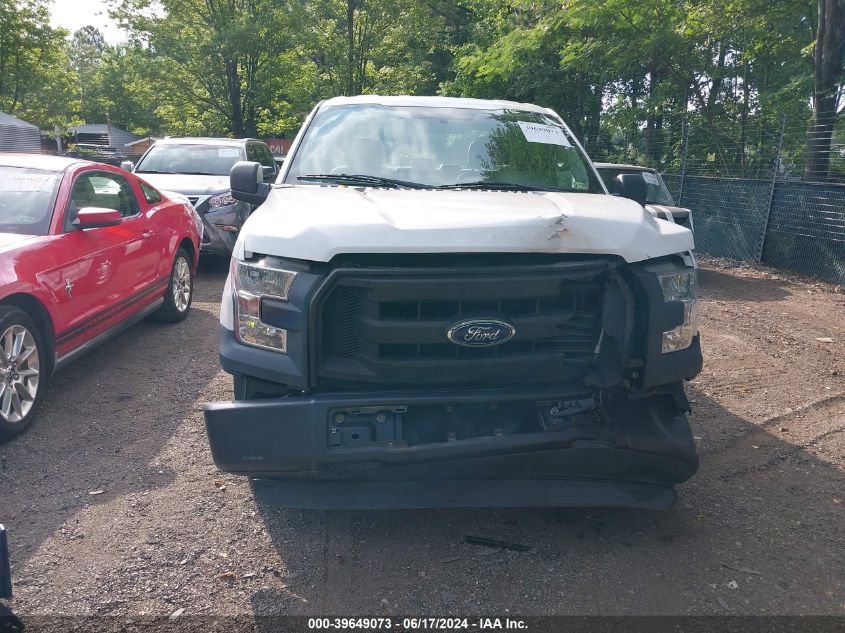 2016 Ford F-150 Xl VIN: 1FTEX1C85GFA60503 Lot: 39649073