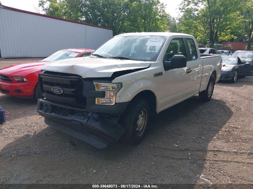 2016 Ford F-150 Xl VIN: 1FTEX1C85GFA60503 Lot: 39649073