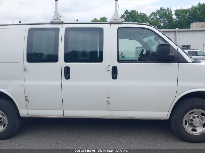 2019 Chevrolet Express 2500 Work Van VIN: 1GCWGAFP2K1253625 Lot: 39649079