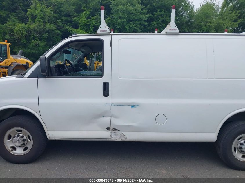 2019 Chevrolet Express 2500 Work Van VIN: 1GCWGAFP2K1253625 Lot: 39649079