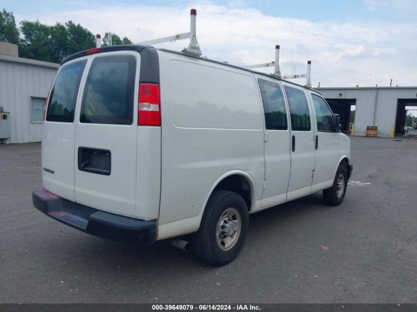 2019 Chevrolet Express 2500 Work Van VIN: 1GCWGAFP2K1253625 Lot: 39649079