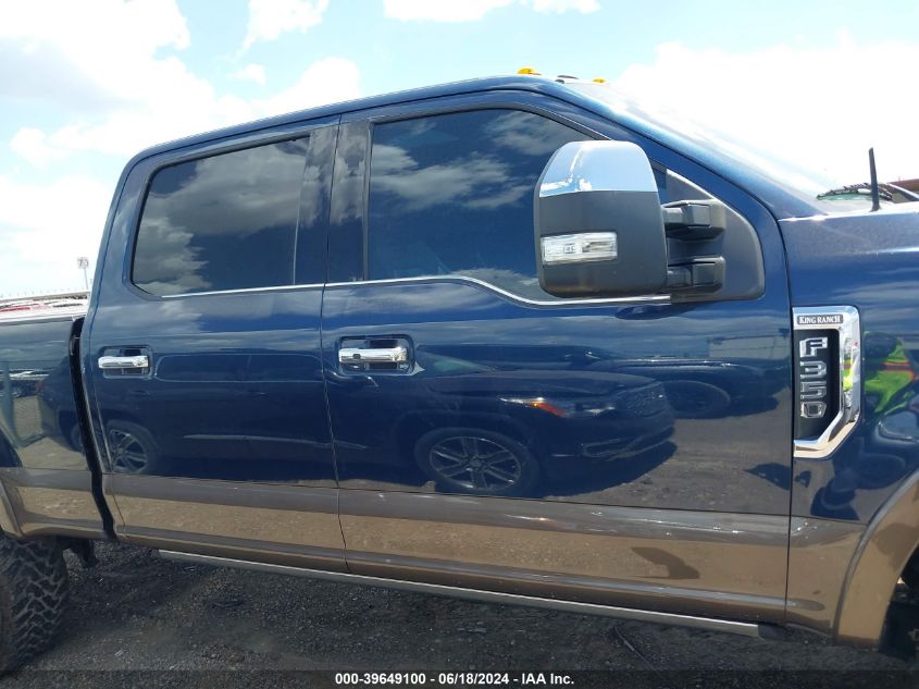 2017 Ford F-350 King Ranch VIN: 1FT8W3BT4HEF07895 Lot: 39649100