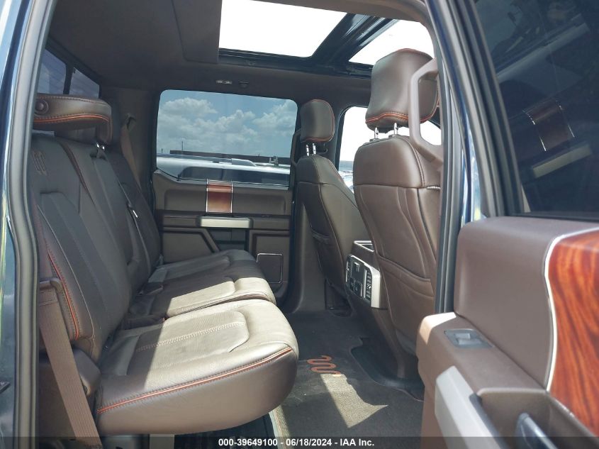 2017 Ford F-350 King Ranch VIN: 1FT8W3BT4HEF07895 Lot: 39649100