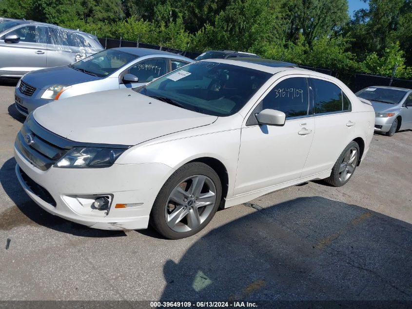 2011 Ford Fusion Sport VIN: 3FAHP0KC5BR127289 Lot: 39649109