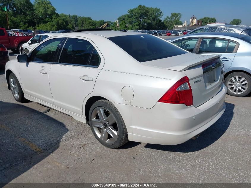 2011 Ford Fusion Sport VIN: 3FAHP0KC5BR127289 Lot: 39649109