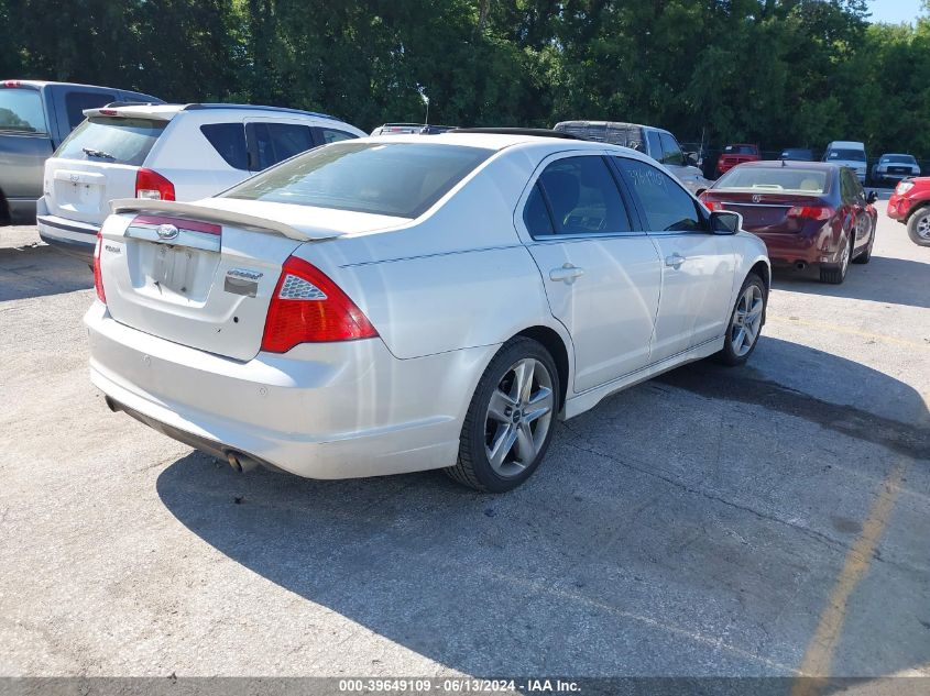 2011 Ford Fusion Sport VIN: 3FAHP0KC5BR127289 Lot: 39649109